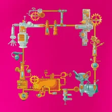 Steampunk farebná zostava