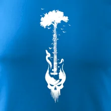 Gitara strom a lebka