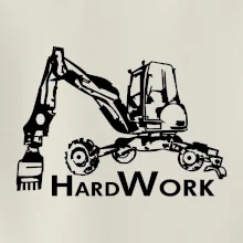 Hard Work kráčajúce rýpadlo