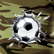 Futbalová lopta v triku Futbalová lopta v triku