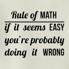 Rule of math