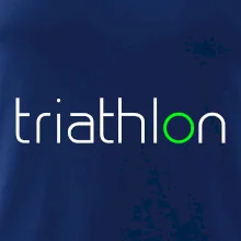 Triathlon nápis Triathlon nápis
