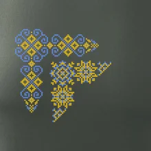 Ukrajina folklór - obrázok v rohu