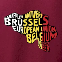 Mapy - názvy miest - Belgicko