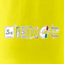 Science věda nápis