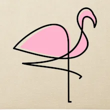 Plameniak na chudenej nohe