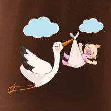 Bocian čakáme bábätko - dievča