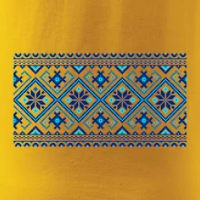 Ukrajinský vzor - modrý Ukrajinský vzor - modrý