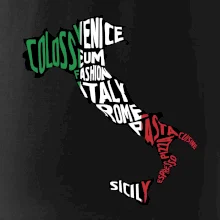 Mapy - názvy miest - Taliansko