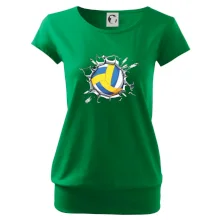 Volejbal lopta v triku Volejbal lopta v triku