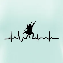 EKG tanec - tancujúca dvojica