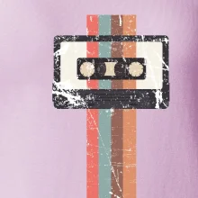 Retro kazeta - pruhy