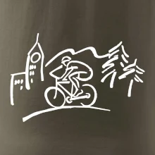 Cyklista na výlete