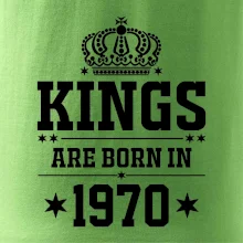 Kings are born in 1970