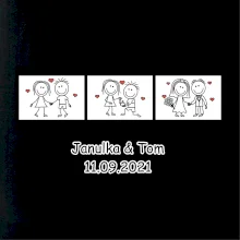 Svadobný deň - váš nápis (Hana-creative) Svadobný deň - váš nápis (Hana-creative)