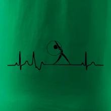 EKG moderná gymnastika obruč