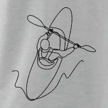 Kajak zhora jedným ťahom