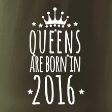 Queens are born in 2016