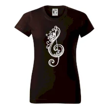 Husľový kľúč kvety Husľový kľúč kvety