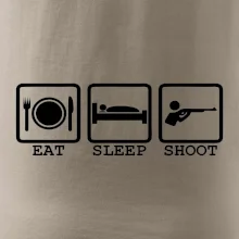 Eat sleep shot