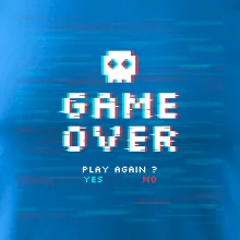 Game over play again