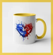 Srdce rozprsknuté - Francúzske farby