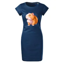 Morča - kreslené, bielo oranžové