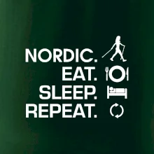 Nordic walking eat sleep Nordic walking eat sleep