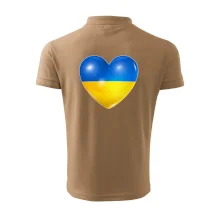 Ukrajina srdce vlajka Ukrajina srdce vlajka