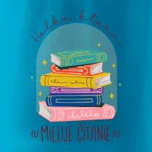 Holka, ktorá miluje čítanie