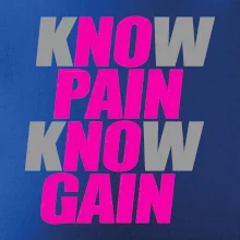 Know Pain, Know Gain Know Pain, Know Gain