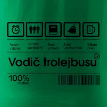 Čiarový kód - Vodič trolejbusu Čiarový kód - Vodič trolejbusu