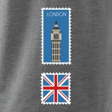 Londýn známka farebná