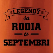Legendy sa rodia v septembri