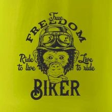 The freedom biker