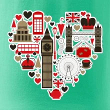 Britské srdce - objekty