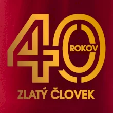 40 rokov zlatý človek