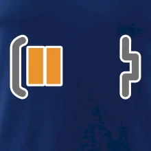 Rodinné tričká - batéria - otecko