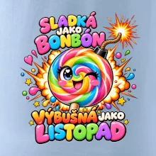 Sladké duhové lízátko s výbušnou náladou