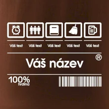 Čárový kód - Vlastní text