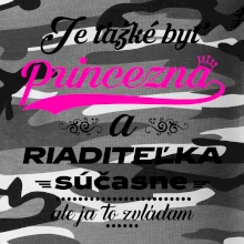 Je ťažké byť princezná riaditeľka