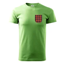 Flanelové triko červené