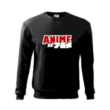Anime nápis červený
