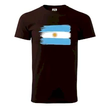 Argentína vlajka kreslená štetkou