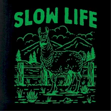 Slow Life Lama