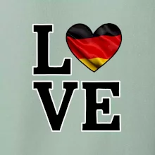 Love Nemecká vlajka