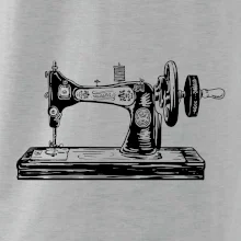 Šijací stroj - starý kreslený Šijací stroj - starý kreslený