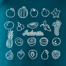 Frutarián ovocie vo štvorci