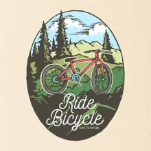 Ride Bicycle Nature