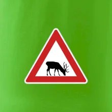 Dopravná značka - Pozor žreb